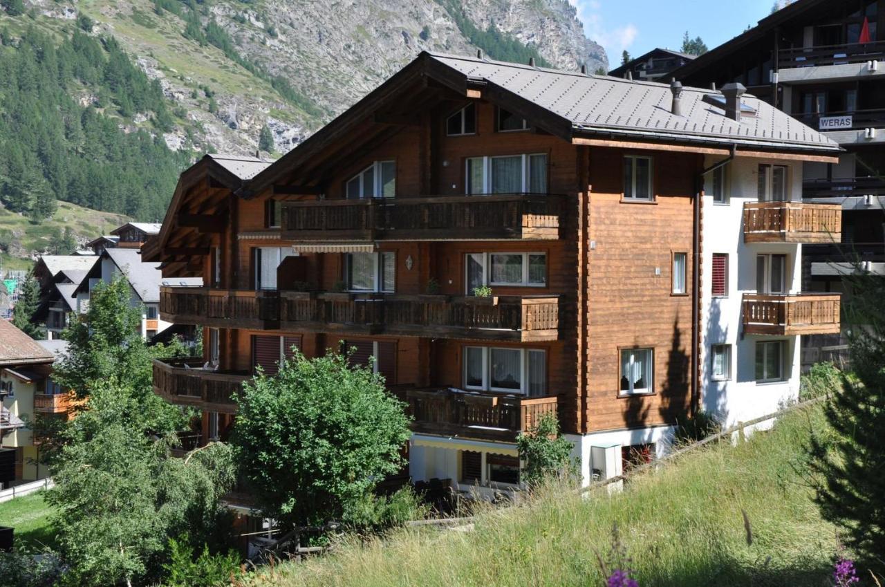 Апартаменты Sunnaeplaetzli- Aprt. 4P Matterhorn View/Wifi Церматт Экстерьер фото